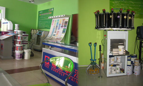 乳胶漆色浆厂家济南赋彩