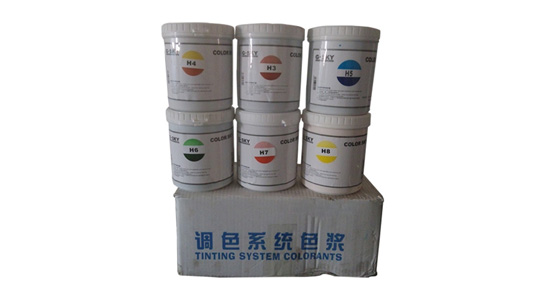 内墙乳胶漆色浆厂家济南赋彩