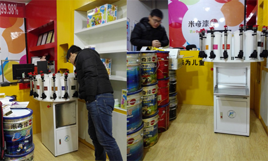 半自动墙漆调色机 半自动墙漆调色机